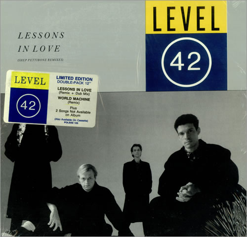 Level 42 Lessons In Love (Shep Pettibone Remixes) - Double Pack
